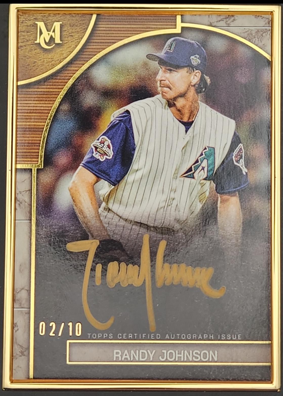 Randy Johnson [Gold] #FMA-RJO