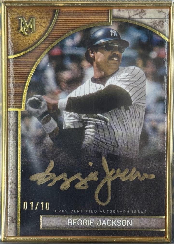 Reggie Jackson [Gold] #FMA-RJA