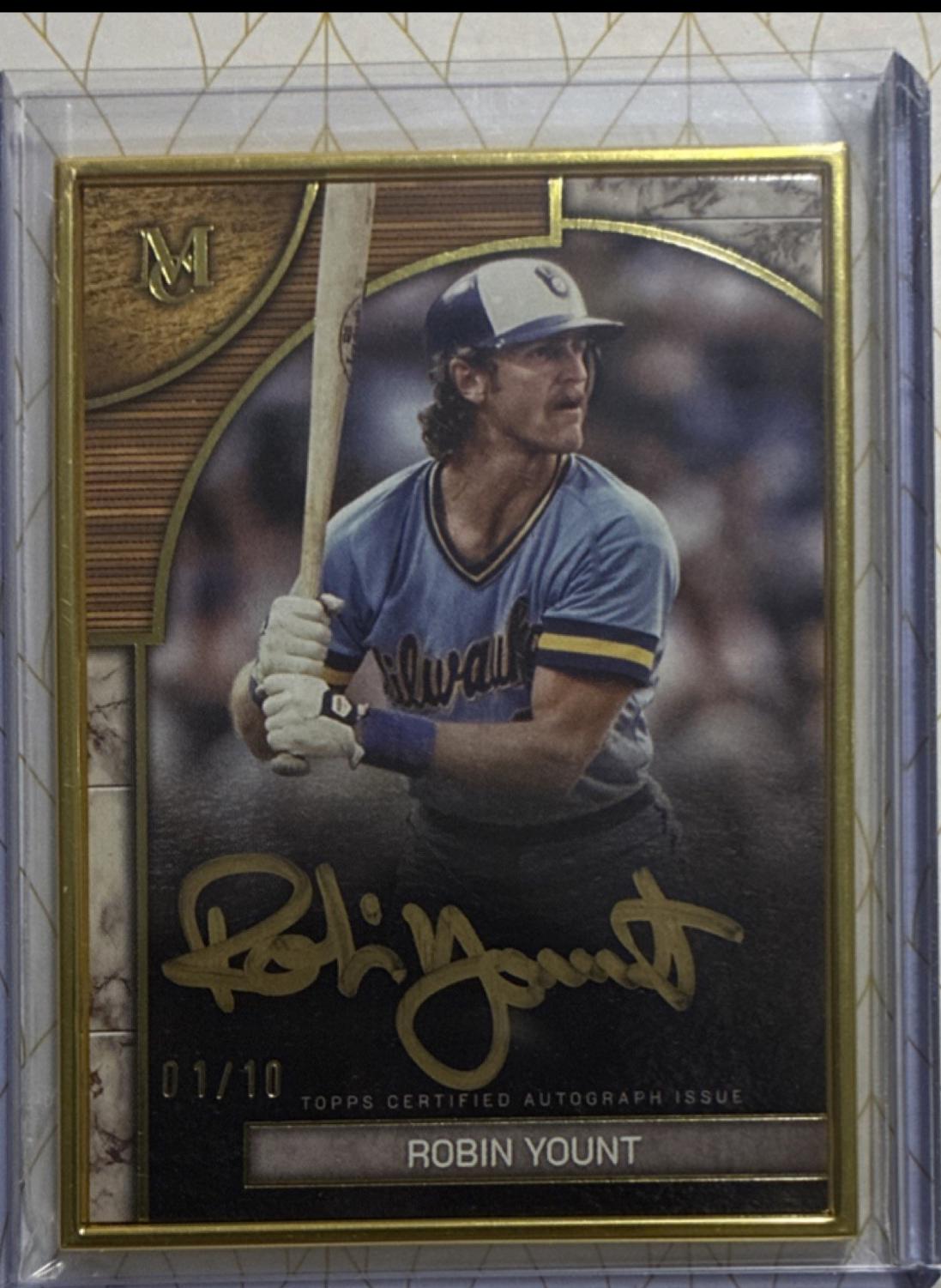 Robin Yount [Gold] #FMA-RY