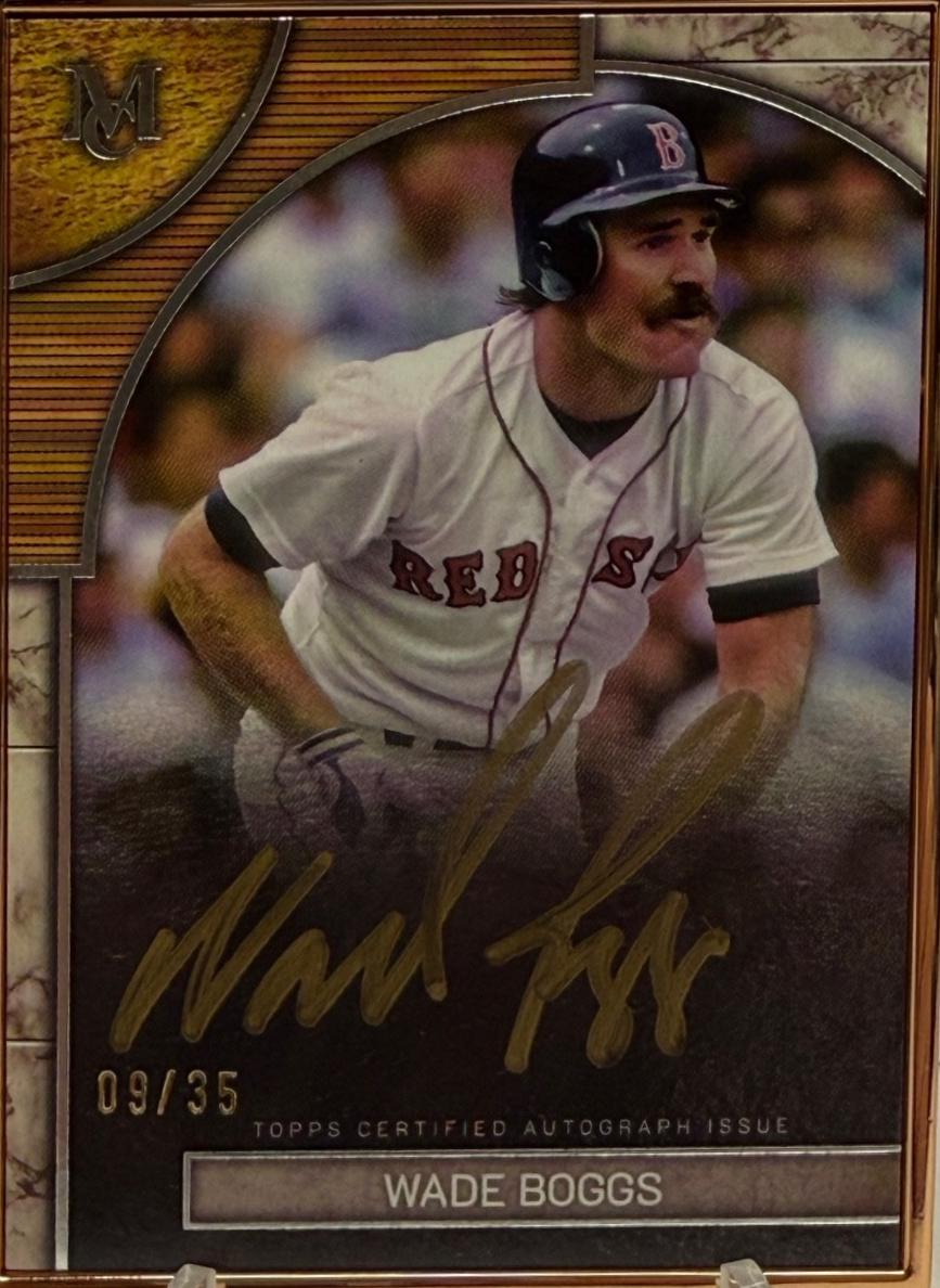 Wade Boggs [Bronze] #FMA-WB