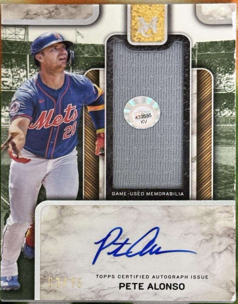 Pete Alonso #MLBRA-PA