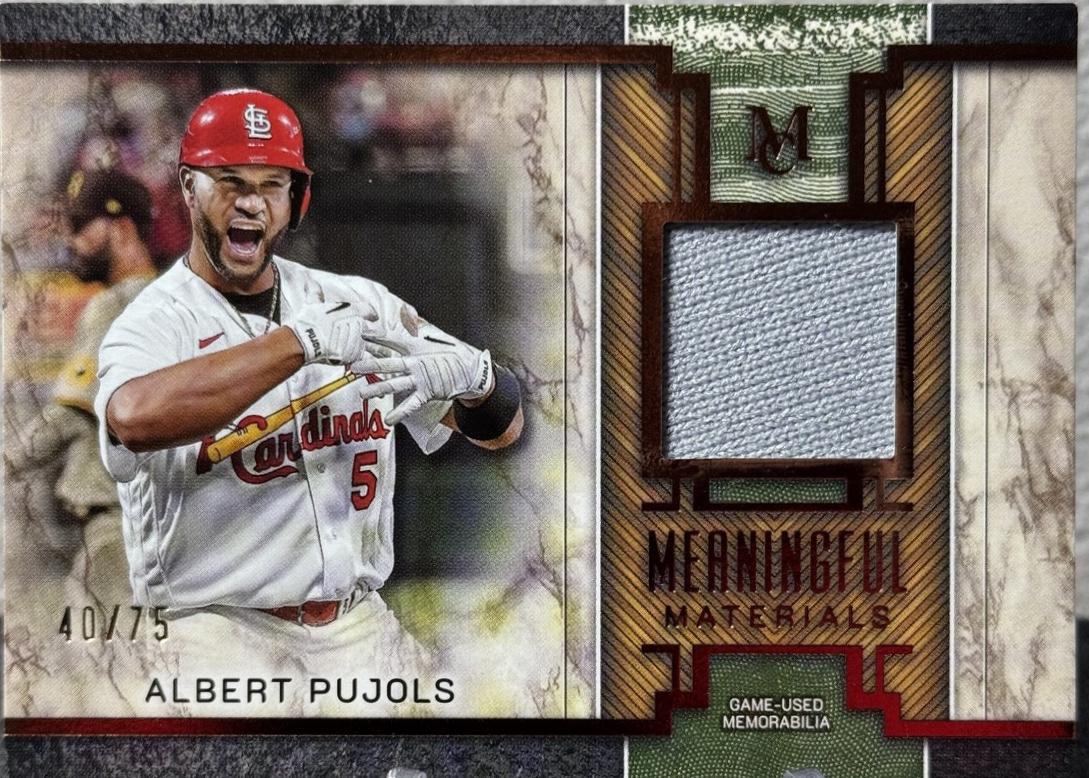 Albert Pujols [Copper] #MMR-AP