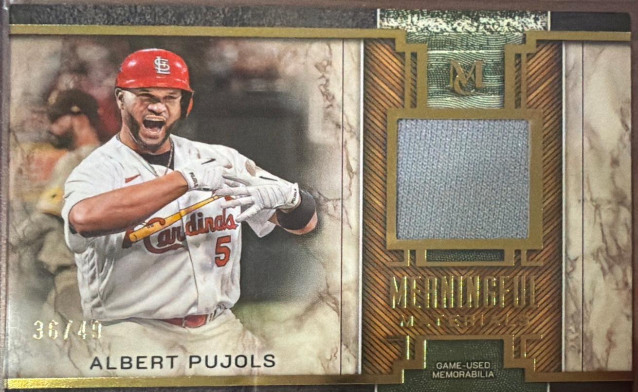 Albert Pujols [Gold] #MMR-AP