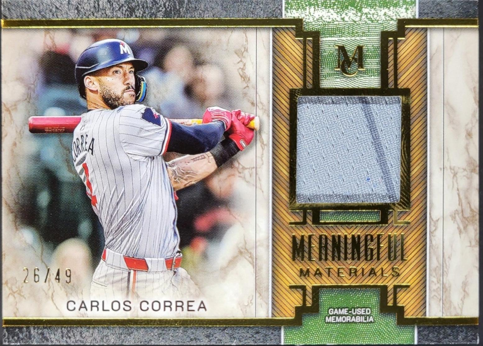 Carlos Correa [Gold] #MMR-CCO