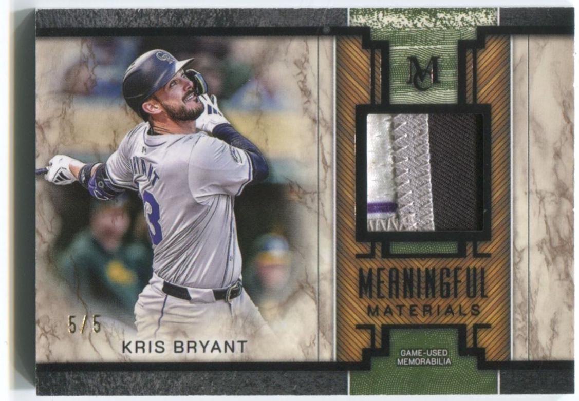 Kris Bryant [Black Diamond] #MMR-KB