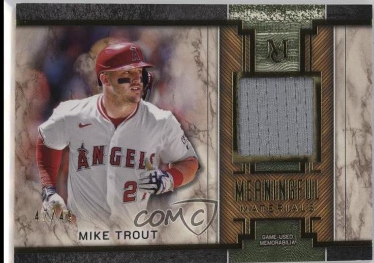 Mike Trout [Gold] #MMR-MT