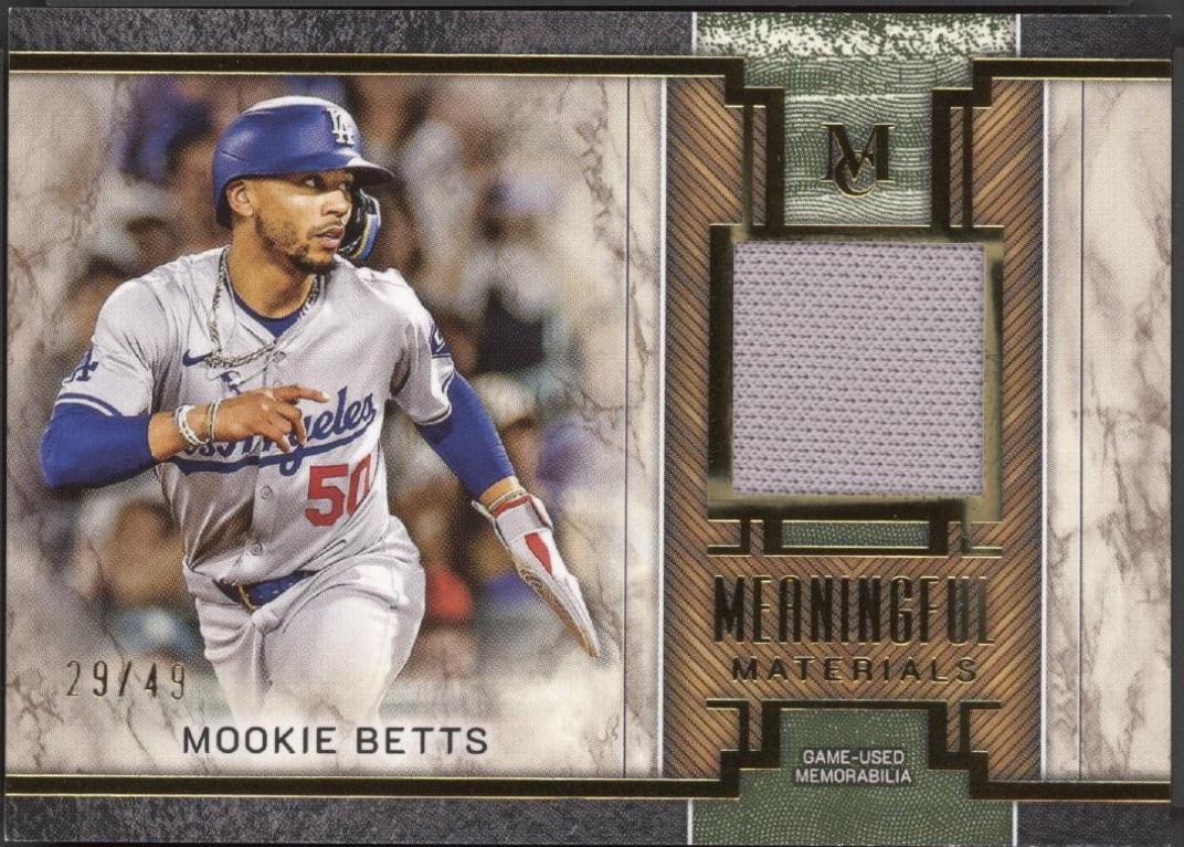 Mookie Betts [Gold] #MMR-MB