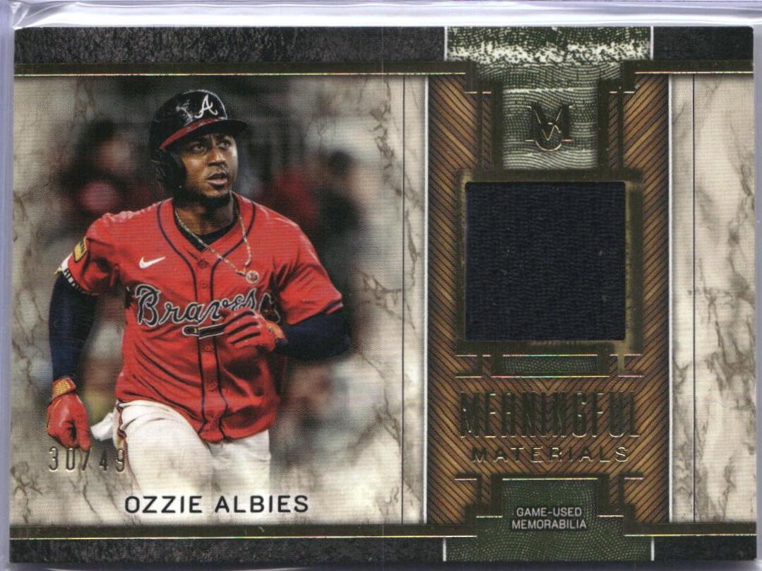 Ozzie Albies [Gold] #MMR-OA