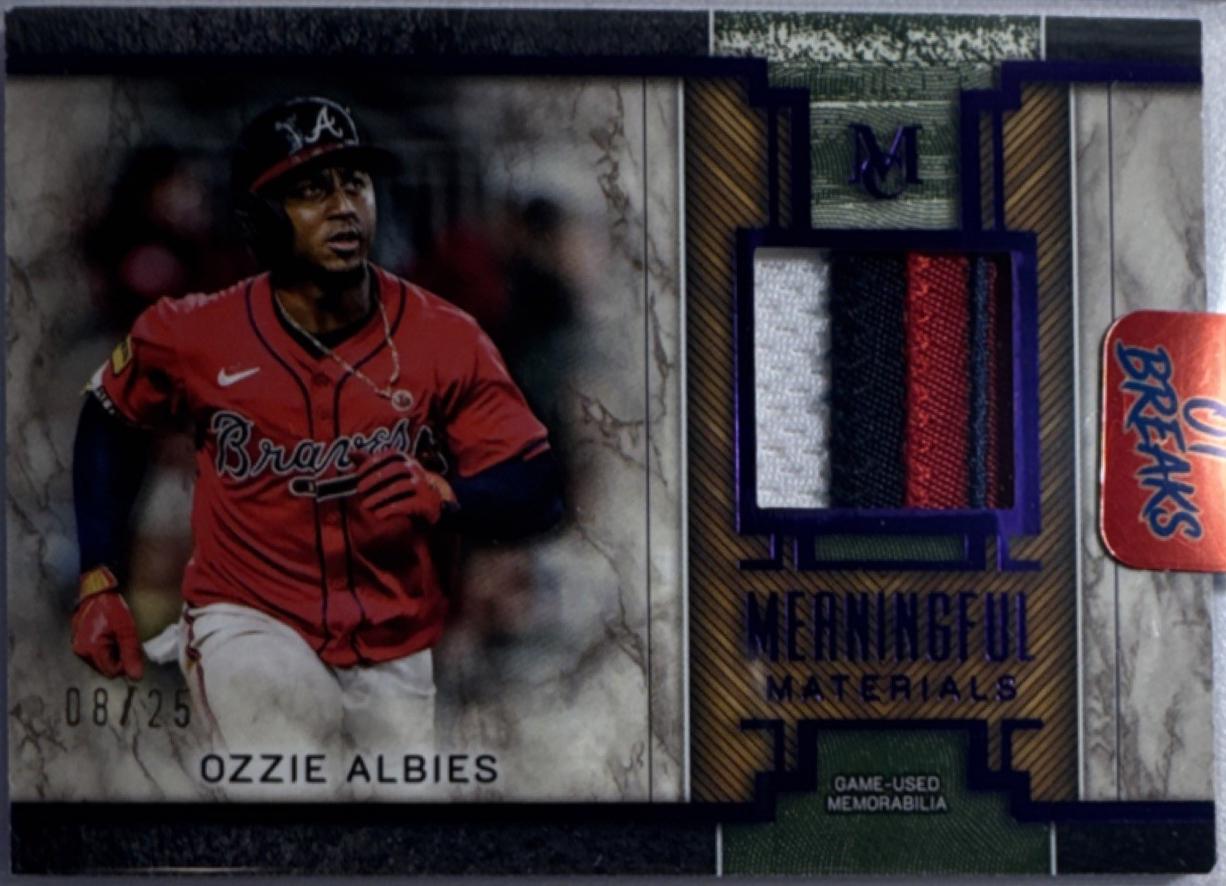 Ozzie Albies [Sapphire] #MMR-OA