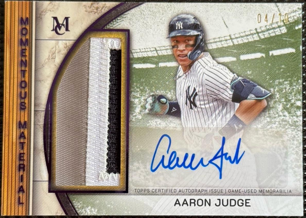 Aaron Judge #MMJPA-AJ