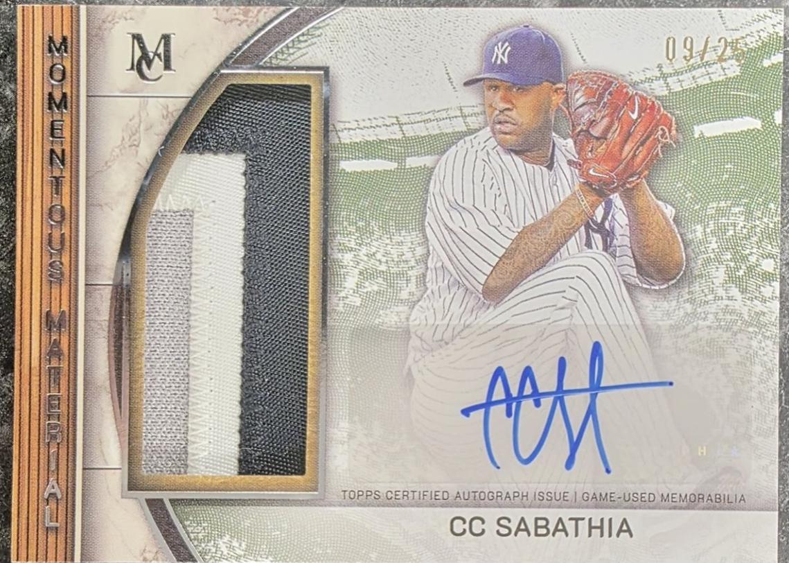 CC Sabathia #MMJPA-CS