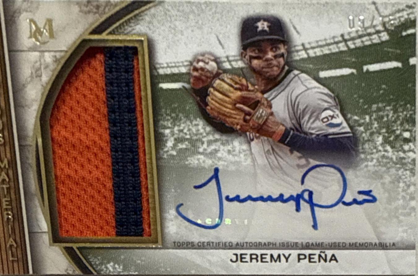 Jeremy Pena #MMJPA-JP