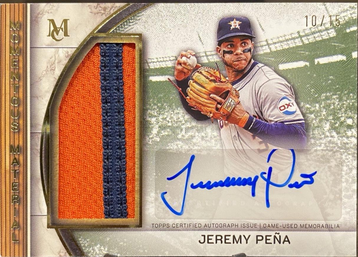 Jeremy Pena [Gold] #MMJPA-JP