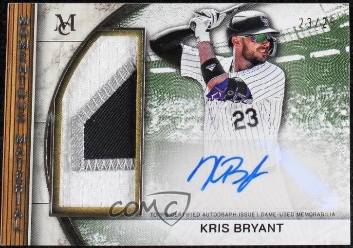 Kris Bryant #MMJPA-KB