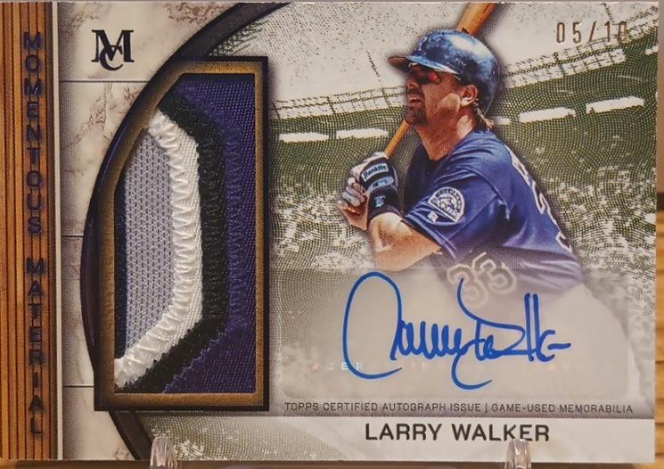 Larry Walker #MMJPA-LW