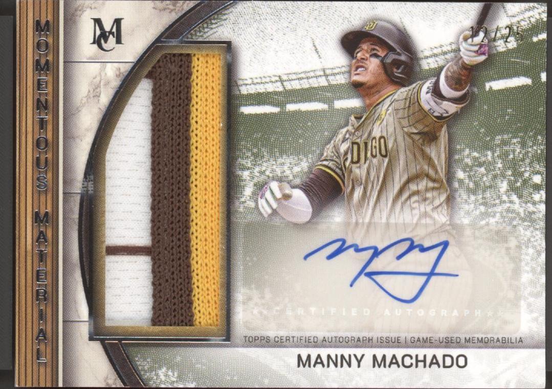 Manny Machado #MMJPA-MM