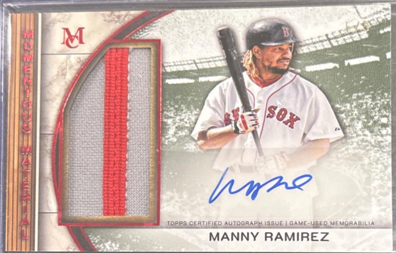 Manny Ramirez #MMJPA-MR