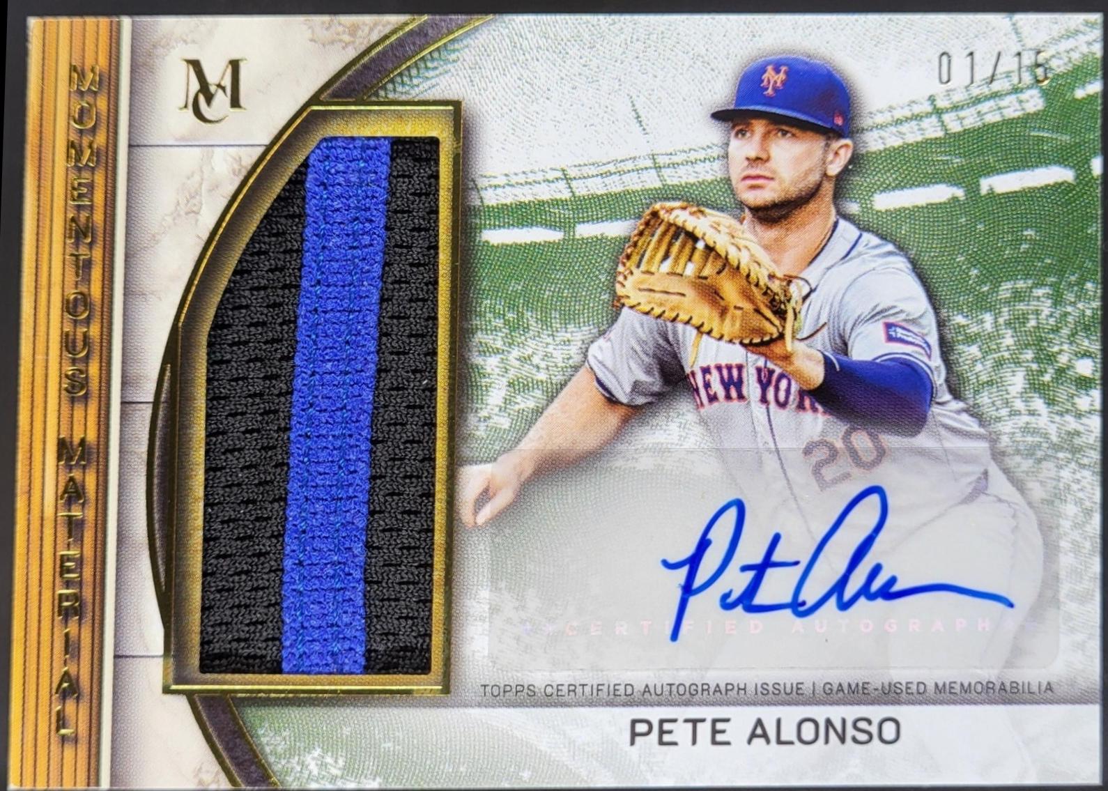 Pete Alonso [Gold] #MMJPA-PA