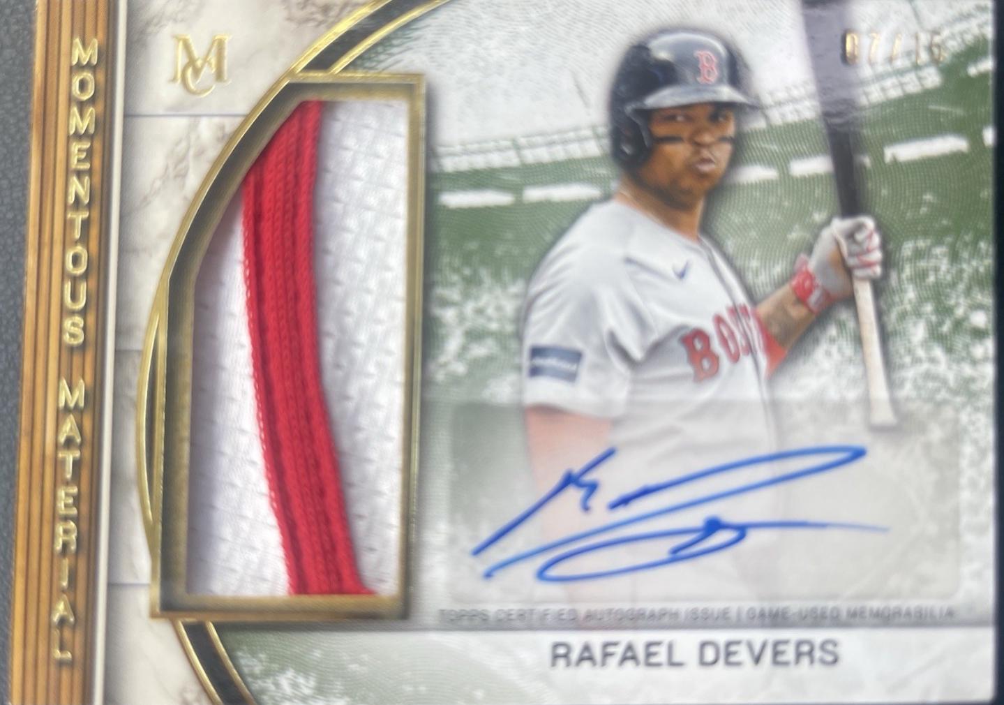 Rafael Devers #MMJPA-RD