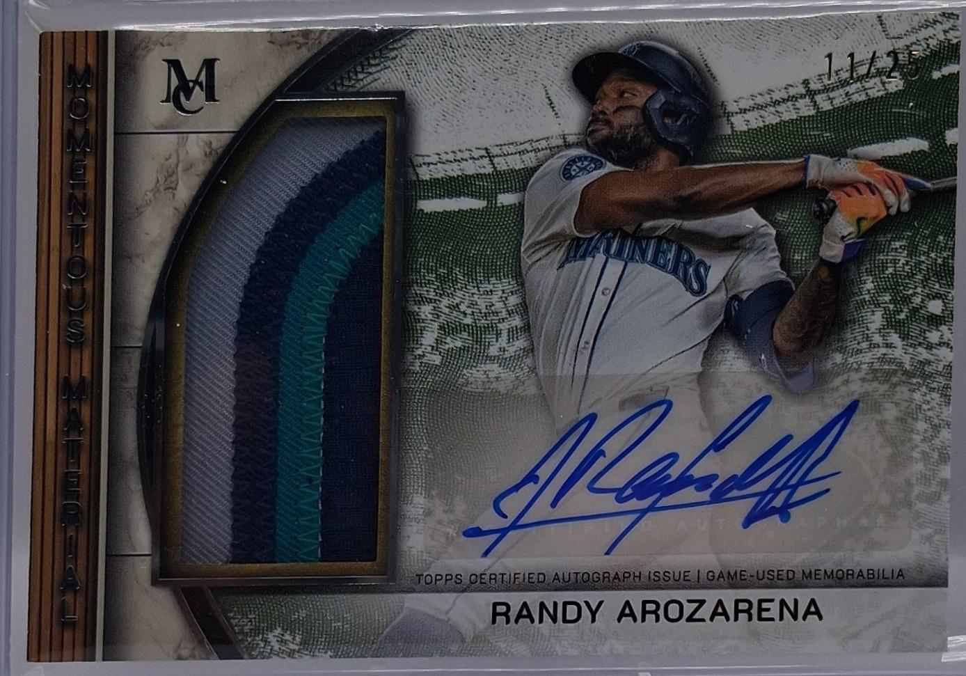 Randy Arozarena [Gold] #MMJPA-RAR