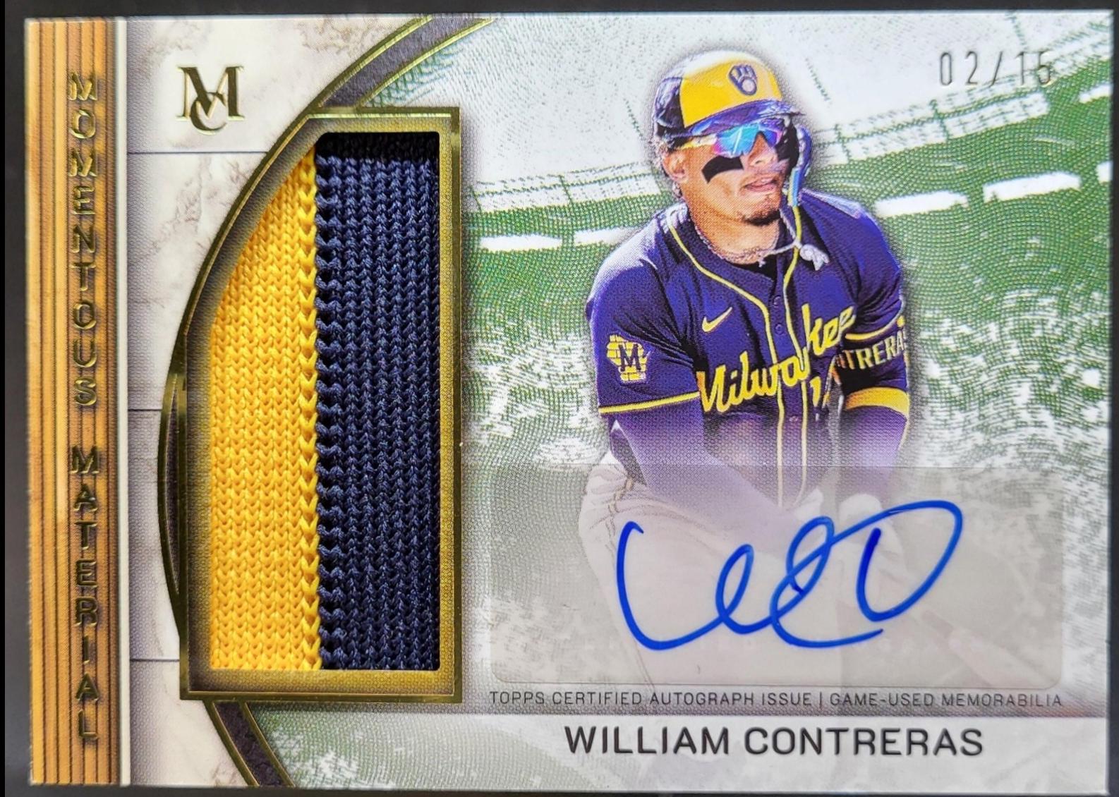 William Contreras [Gold] #MMJPA-WC