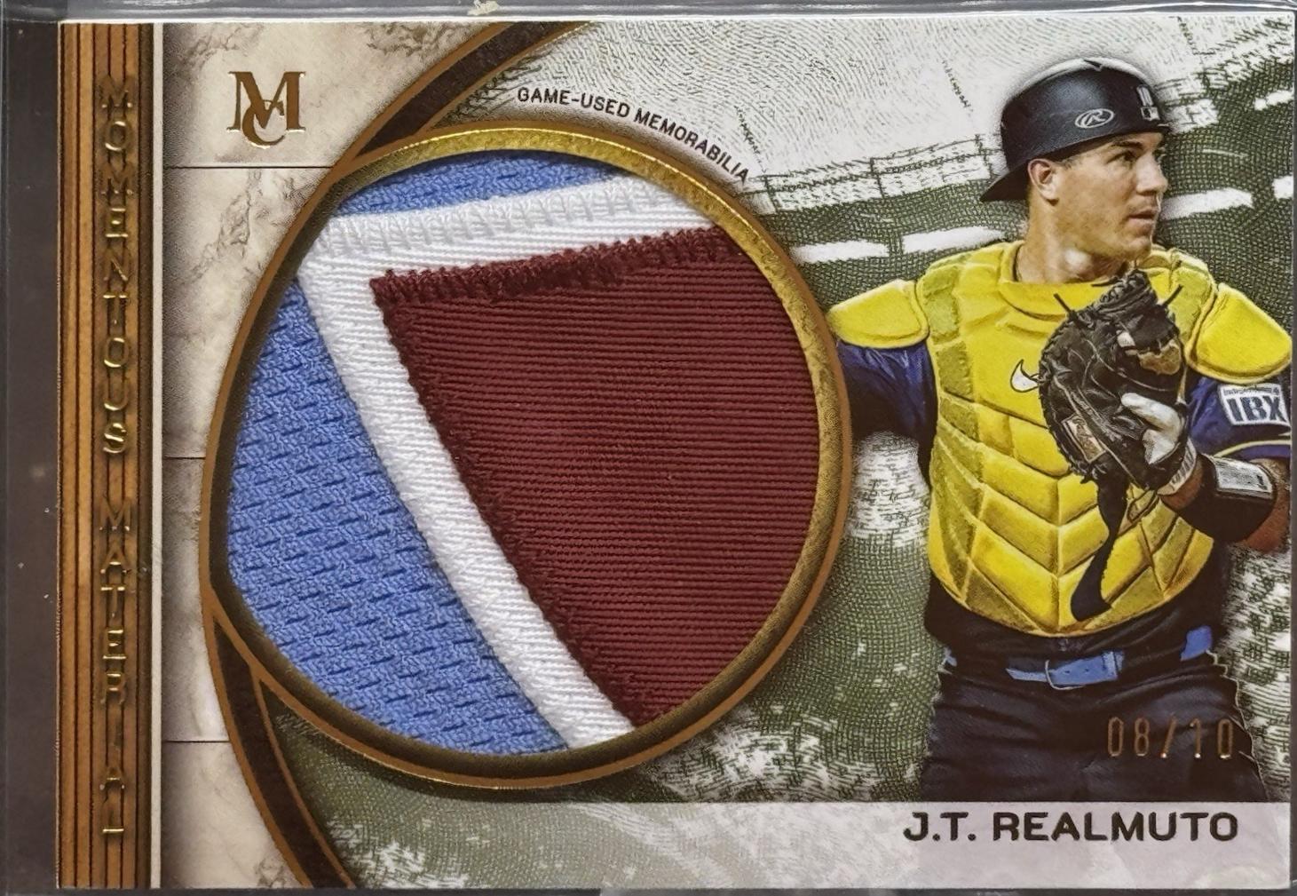 J.T. Realmuto [Gold] #MMJP-JRE