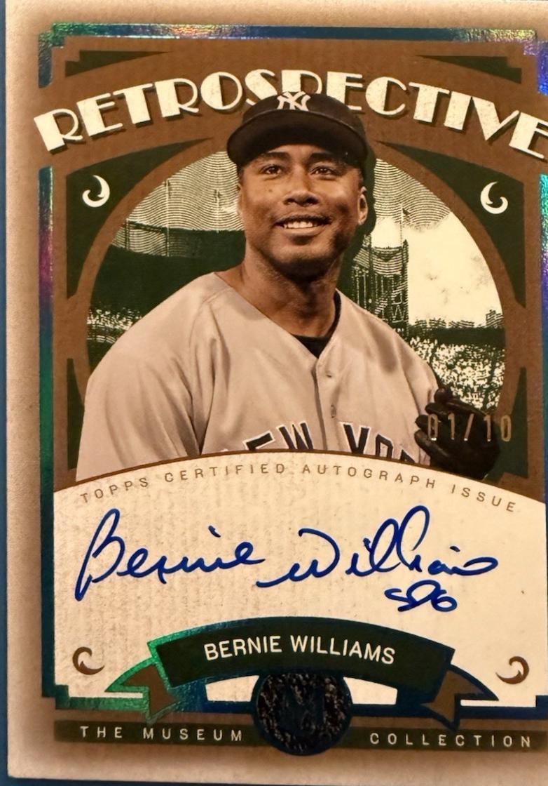 Bernie Williams [Blue Topaz] #RS-BW