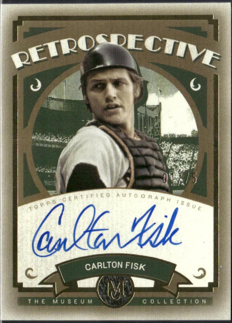 Carlton Fisk [Gold] #RS-CF