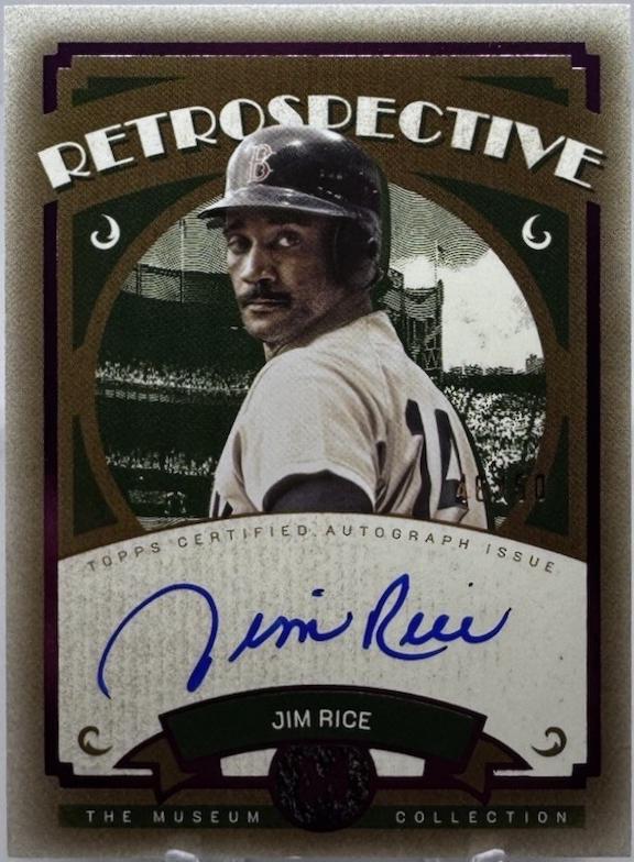 Jim Rice #RS-JR
