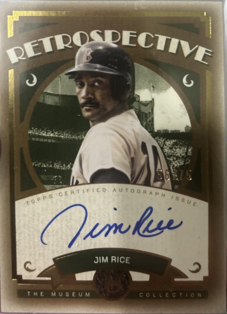 Jim Rice [Gold] #RS-JR