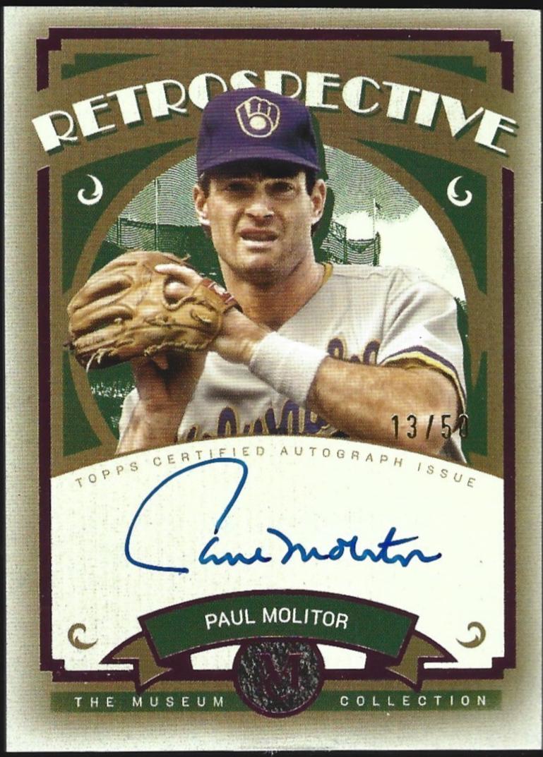 Paul Molitor #RS-PM