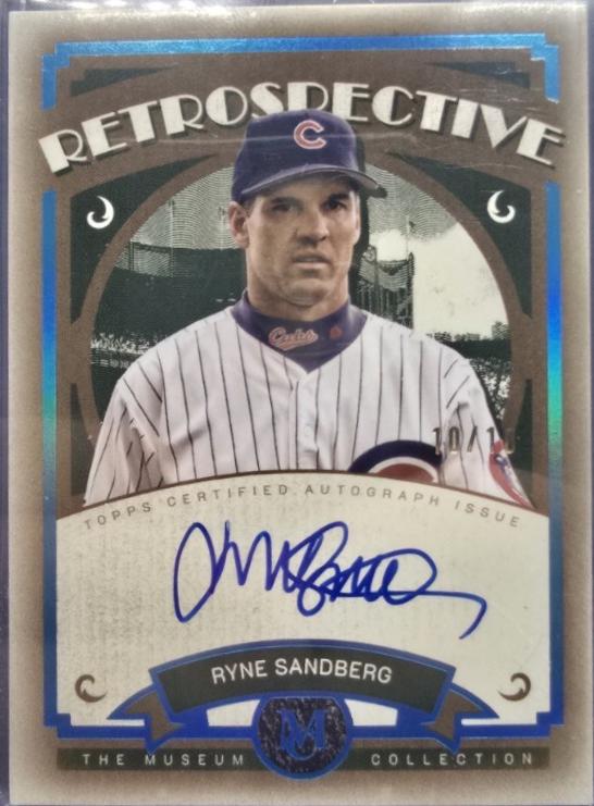 Ryne Sandberg [Blue Topaz] #RS-RS
