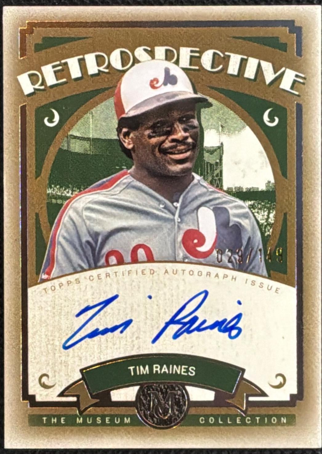 Tim Raines #RS-TR