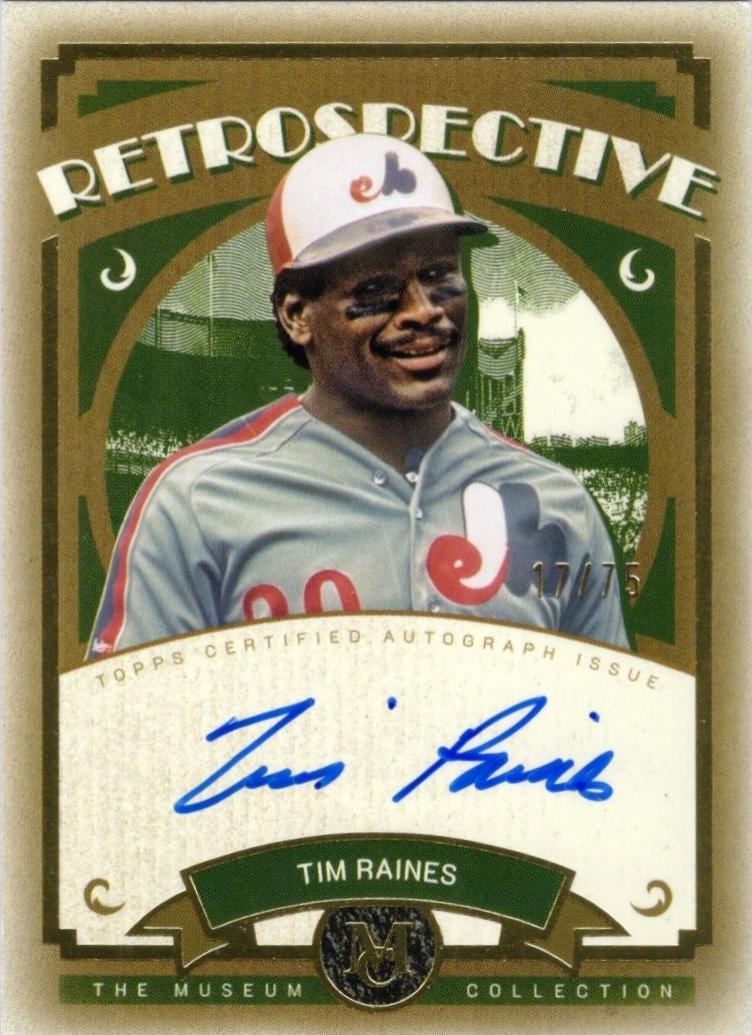 Tim Raines [Gold] #RS-TR
