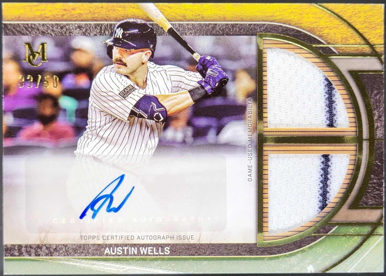 Austin Wells [Gold] #SPDRA-AW