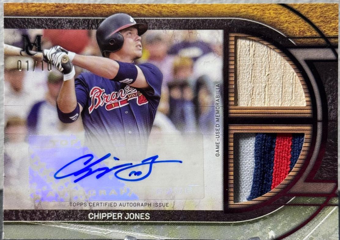 Chipper Jones [Gold] #SPDRA-CJ