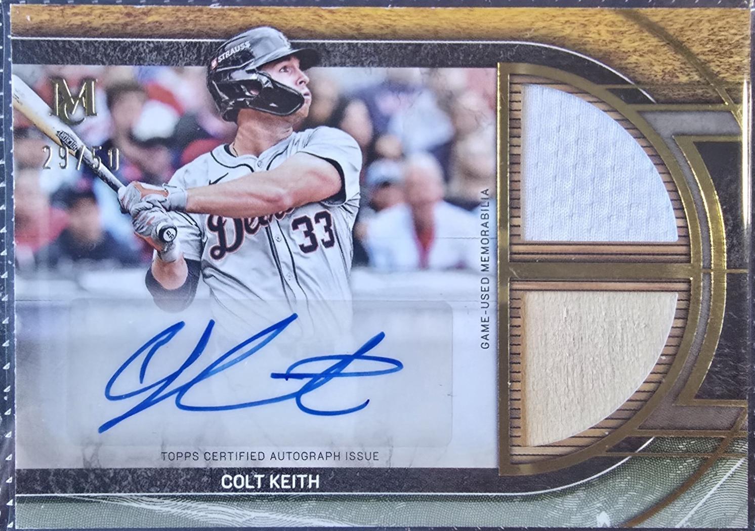 Colt Keith [Gold] #SPDRA-CK