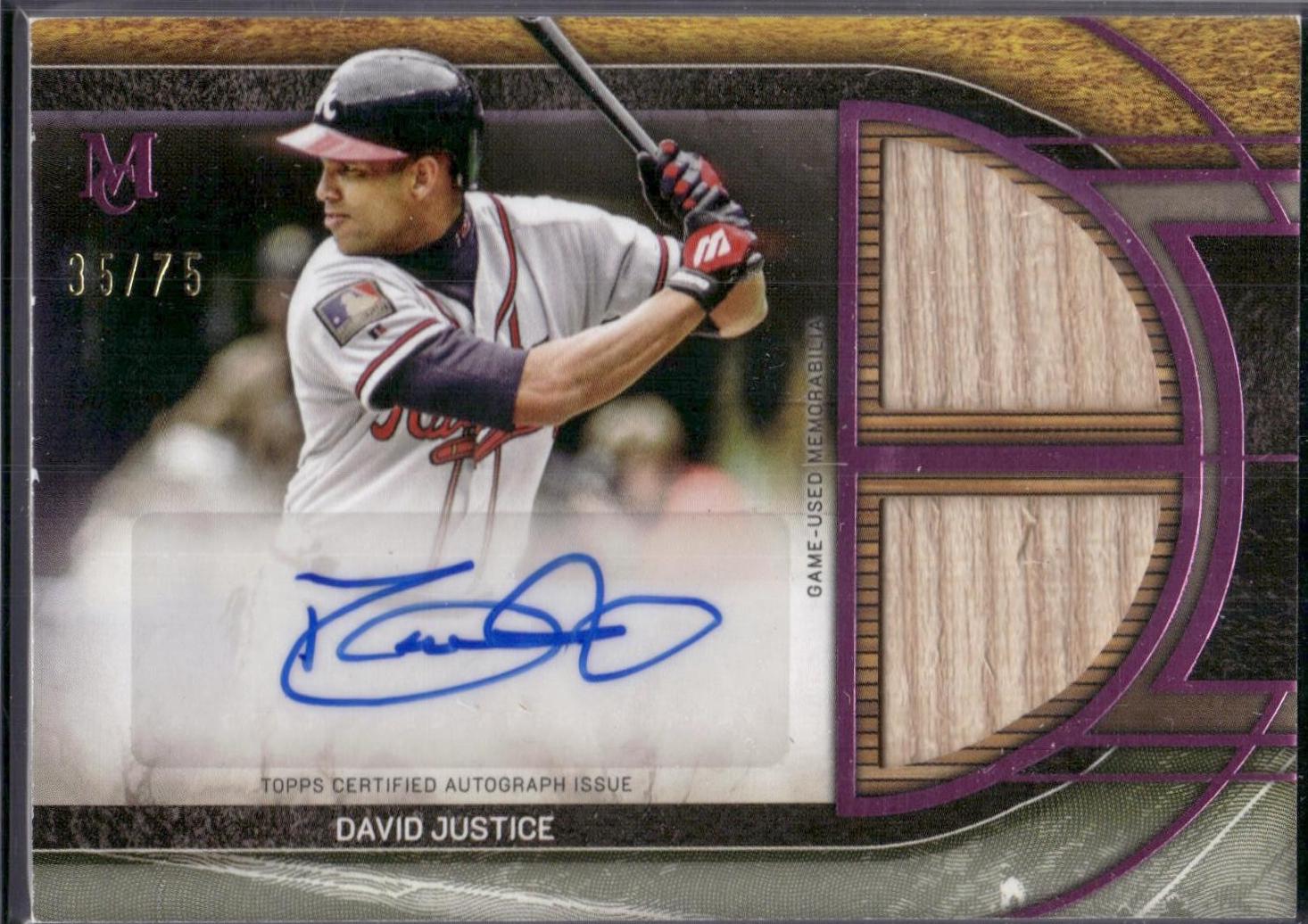 David Justice #SPDRA-DJ