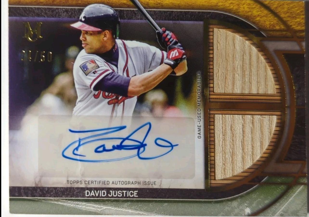 David Justice [Gold] #SPDRA-DJ
