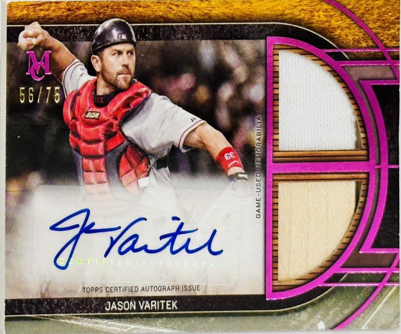 Jason Varitek [Gold] #SPDRA-JV