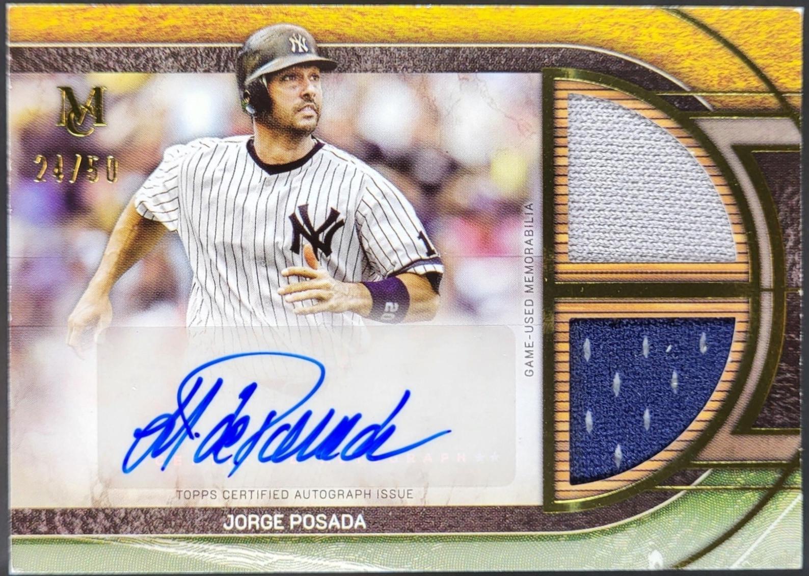 Jorge Posada [Gold] #SPDRA-JP
