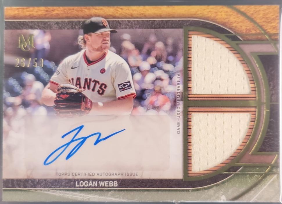 Logan Webb [Gold] #SPDRA-LW