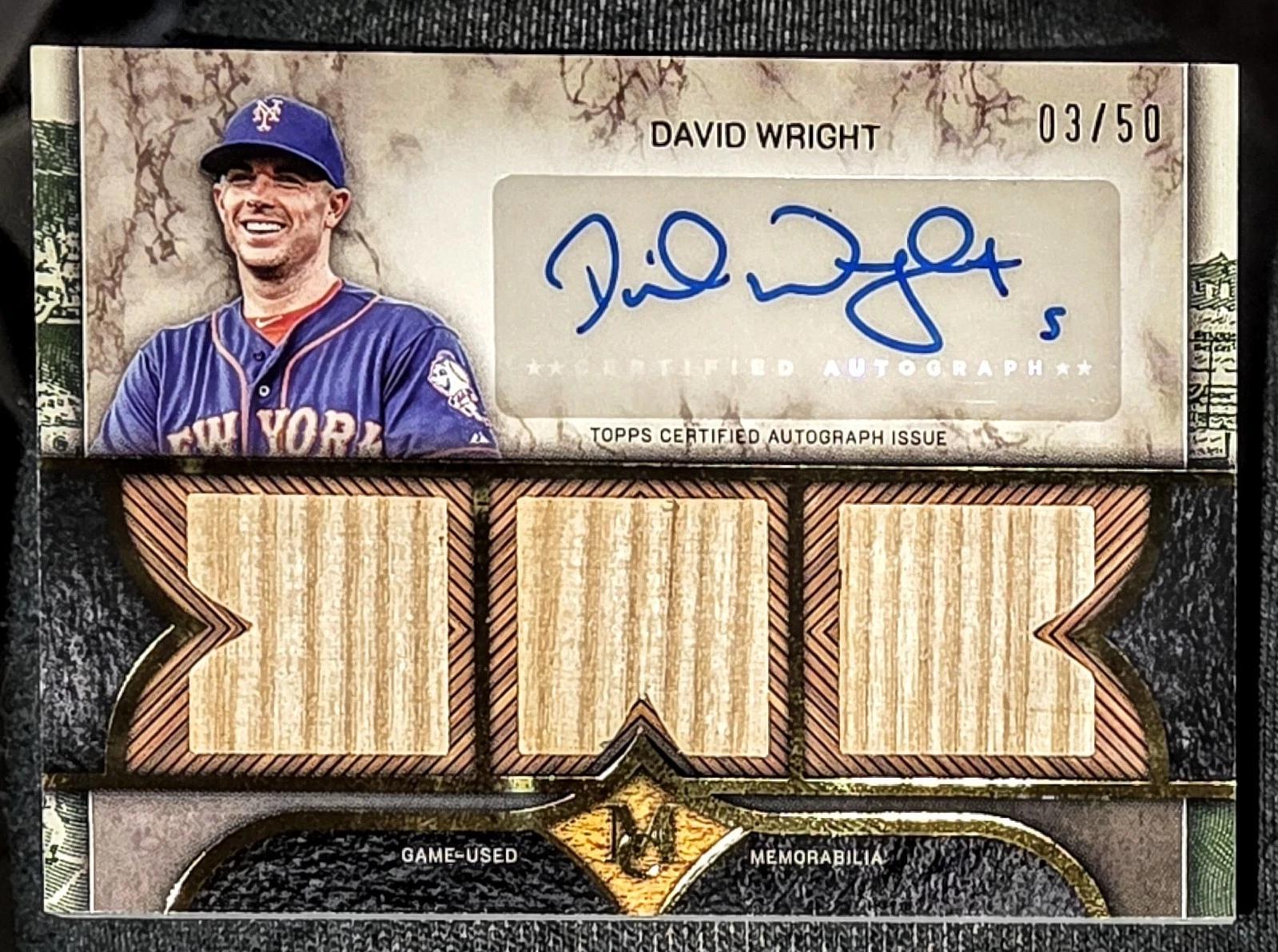 David Wright [Gold] #SPTRA-DW