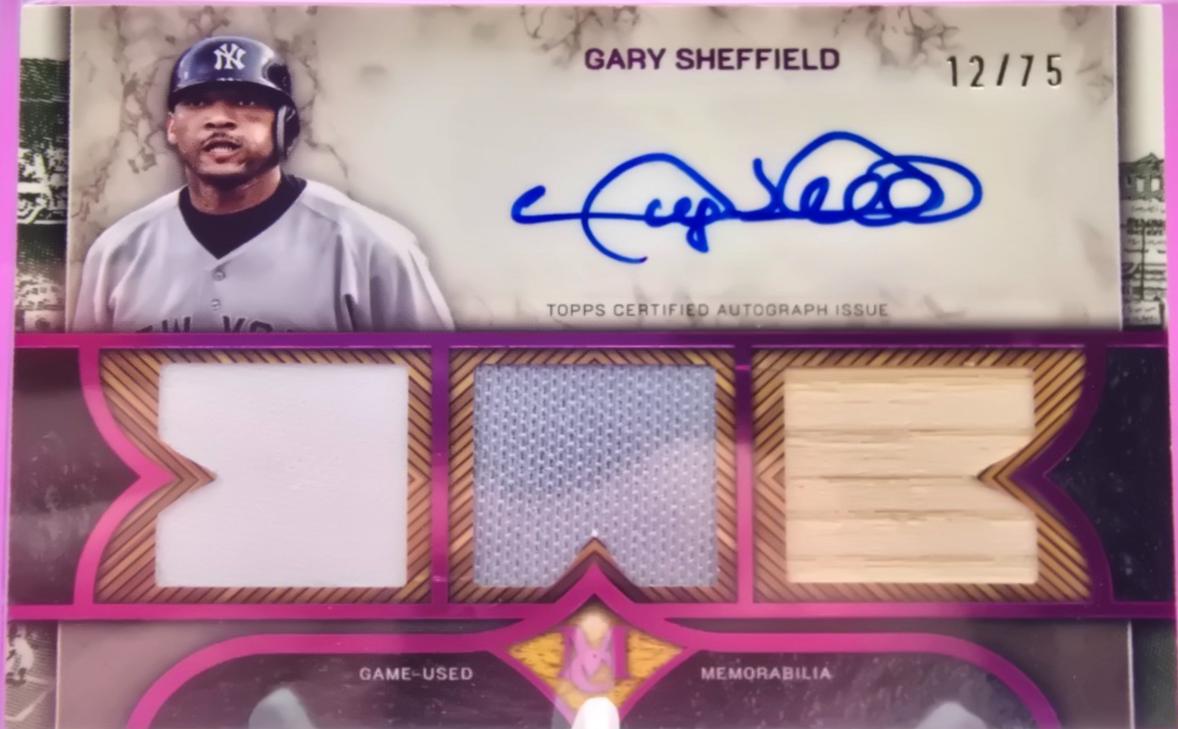 Gary Sheffield [Pink Sapphire] #SPTRA-GS