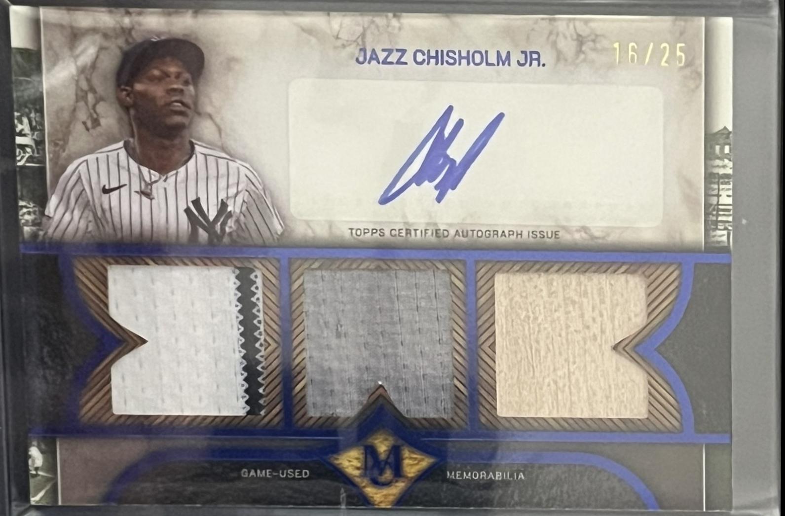 Jazz Chisholm Jr. [Sapphire] #SPTRA-JC