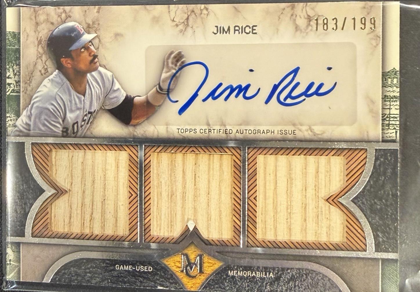 Jim Rice #SPTRA-JR