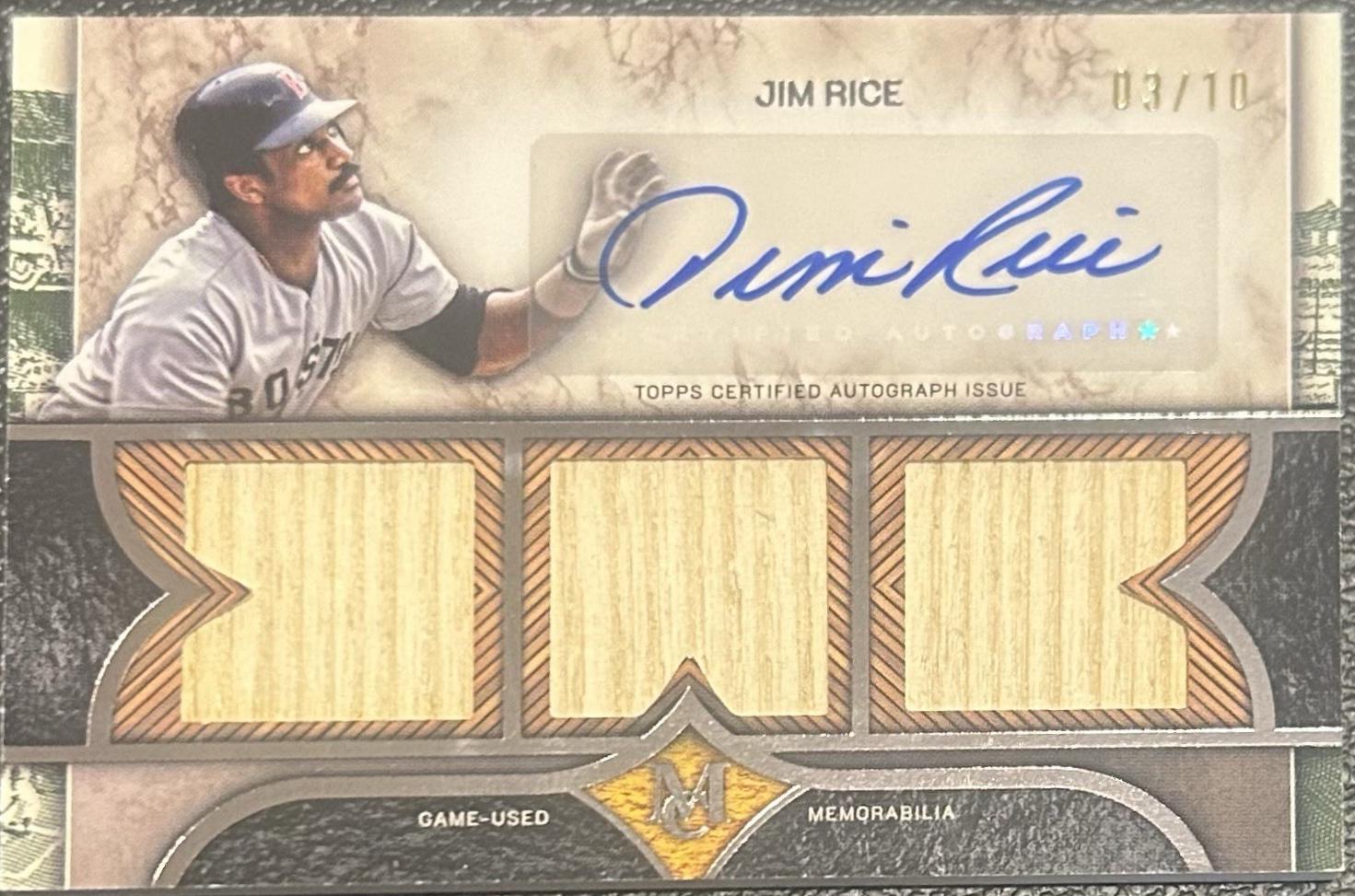 Jim Rice [Black Diamond] #SPTRA-JR