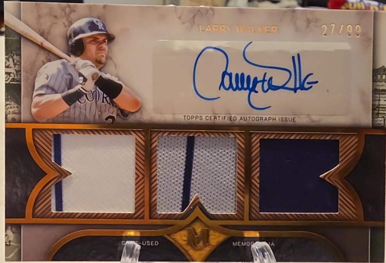 Larry Walker #SPTRA-LW