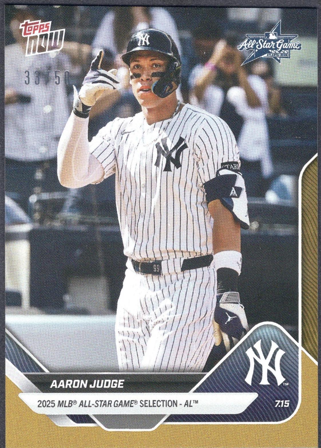 Aaron Judge [Gold Foil] #ASG-AJ