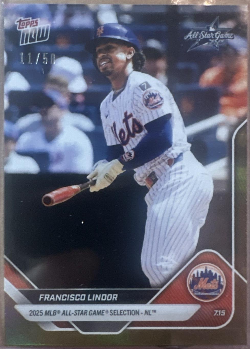 Francisco Lindor [Gold Foil] #ASG-FL